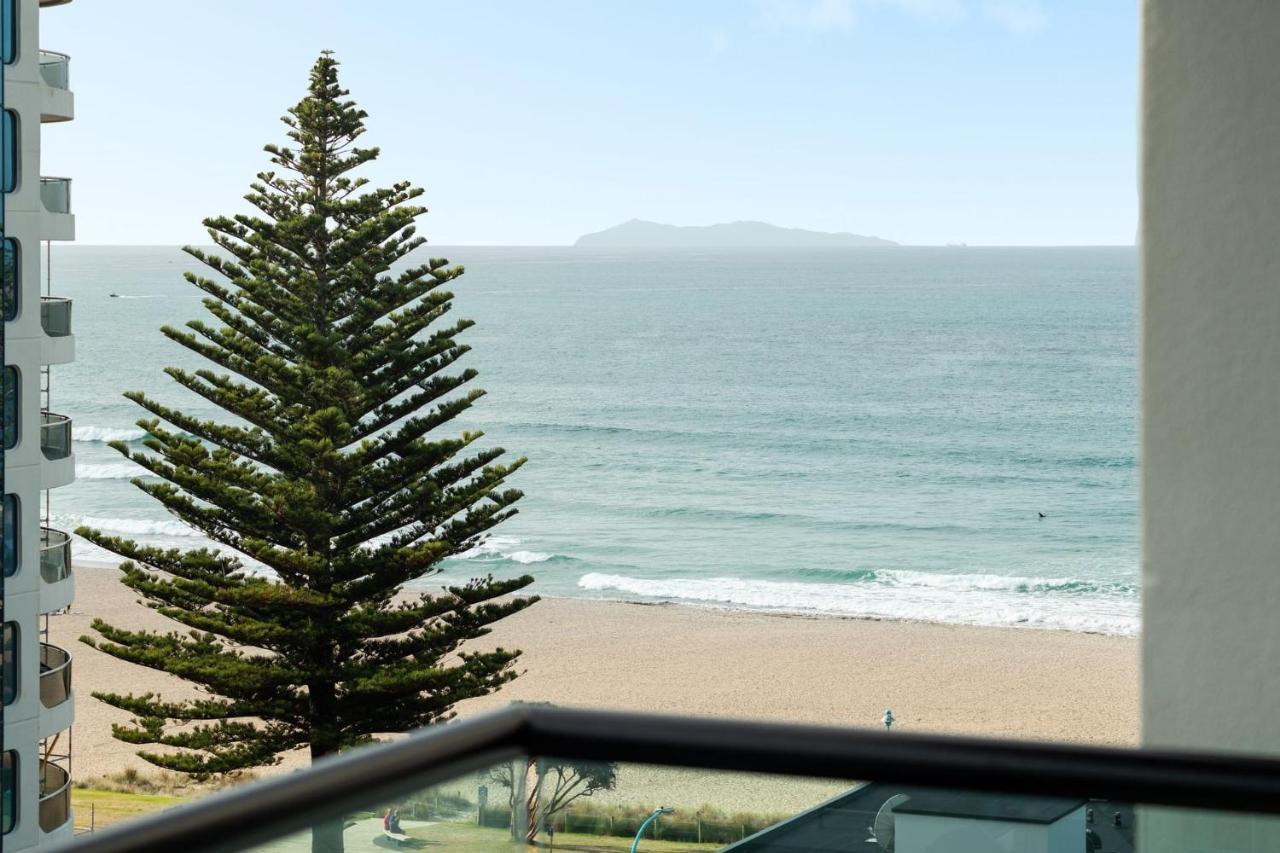 Apartamento Superb Elevated Views Of Harbour With Heated Pool, Gym & Parking Mount Maunganui Exterior foto